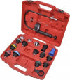 Kit-Tester-Di-Pressione-Prova-Radiatore-Test-Professionale-Universale-18-Pezzi