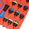 Kit Tester Di Pressione Spurgo Prova Ricarica Radiatore Test Universale 27 Pezzi Fai da te/Materiale elettrico/Attrezzi e tester/Multimetri Trade Shop italia - Napoli, Commerciovirtuoso.it