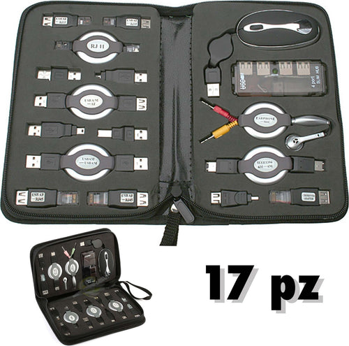 KIT USB 17 PEZZI HUB MOUSE PC NOTEBOOK RJ Firewire ADS MOLTIPLICATORE PORTE USB Elettronica/Informatica/Accessori/Cavi e accessori/Cavi/Cavi USB Trade Shop italia - Napoli, Commerciovirtuoso.it
