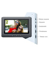 Kit Videocitofono Monofamiliare Monitor 7'' Telecamera Apriporta Rlc07