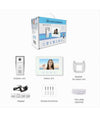Kit Videocitofono Wifi Monofamiliare Smart Monitor 7 Wireless 2 Fili App Sd-b17