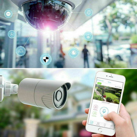 KIT VIDEOSORVEGLIANZA 4 TELECAMERA INFRAROSSI DVR 4 CH + ALIMENTATORE + CAVI Fai da te/Sicurezza e protezione/Sistemi di sicurezza domestica/Kit video per la sicurezza domestica/Videocamere di sorveglianza/Dom camera Zencoccostore - Formia, Commerciovirtuoso.it