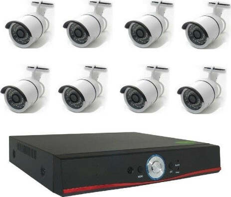 Kit Videosorveglianza Ahd 1080p Onvif 4 8 Ch Canali 3mp 3.6mm Vga Hdmi Lan Tp-01  Trade Shop italia - Napoli, Commerciovirtuoso.it