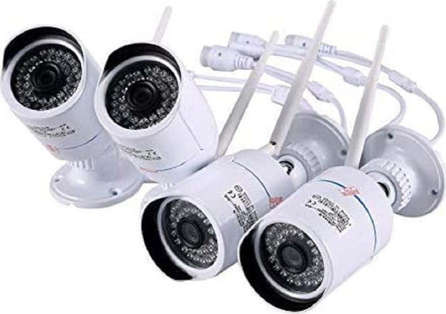 Kit Videosorveglianza Hd Nvr Wifi A 4 Canali Con 4 Telecamere Incluse Ahd 1,3 Mp Fai da te/Sicurezza e protezione/Sistemi di sicurezza domestica/Kit video per la sicurezza domestica/Videocamere di sorveglianza/Dom camera Trade Shop italia - Napoli, Commerciovirtuoso.it
