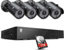 Kit-Videosorveglianza-Sicurezza-8ch-5mp-Dvr-8-Canali-4-Telecamera-Esterno-H.265