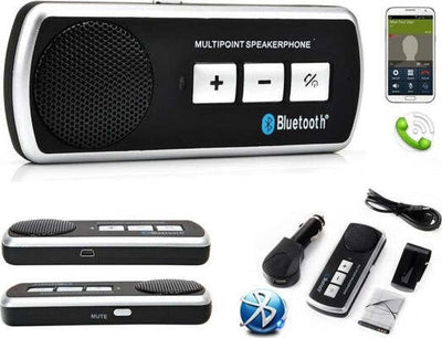Kit Vivavoce Bluetooth Auto Multipoint Universale Smartphone Tablet B.t. V3 Elettronica/Elettronica per veicoli/Accessori/Accessori audio e video/Bluetooth Kit Trade Shop italia - Napoli, Commerciovirtuoso.it