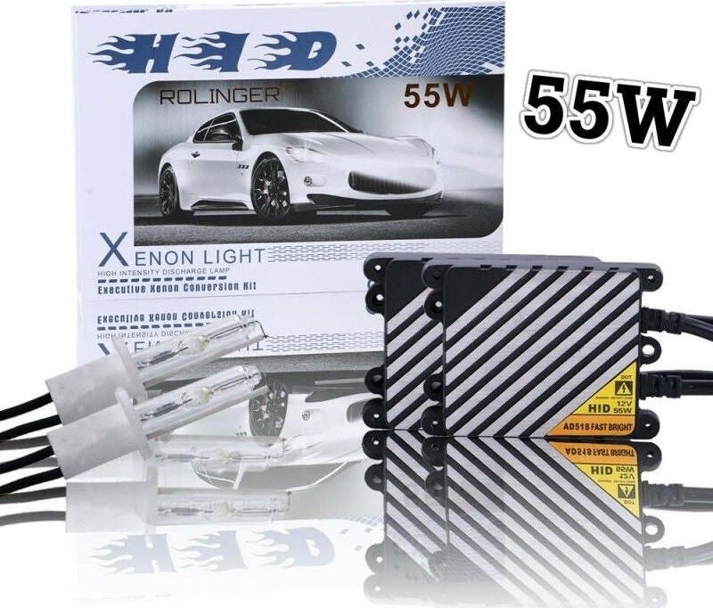 Kit Luci Xenon H7 Slim 6000K - 35W/55W Per Auto, Colore Bianco Ghiaccio - Foto 8