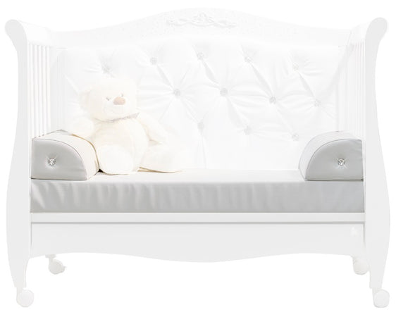 Kit Cuscini Divanetto Italbaby Magnifique Lux Bianco
