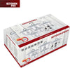 Kitchen Pro Plus Kp-1251: Set Pentole 12 Pezzi Inox Coperchio In Vetro Trasparente Art. 524 Casa e cucina/Pentole padelle e pirofile/Pentole e padelle/Set/Set di pentole L’Orchidea - Siderno, Commerciovirtuoso.it