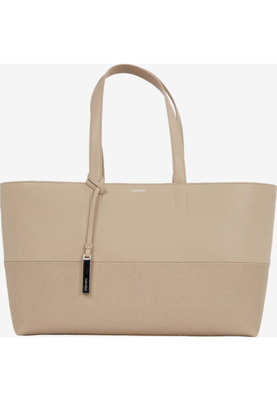 calvin klein BORSA CK MIXMEDIA SHOPPER_MONO da donna