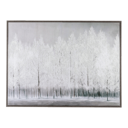 Dipinto Gallery 80 x 60 con stampa su tela dipinta a mano