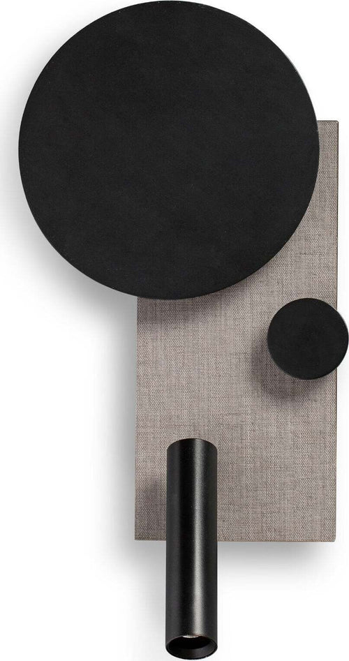KLEE Lampada da parete grigio destra con lettore Illuminazione/Illuminazione per interni/Illuminazioni per pareti/Applique Led Mall Home - Napoli, Commerciovirtuoso.it