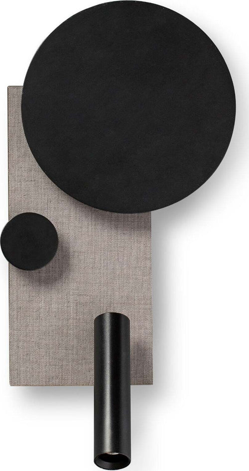 KLEE Lampada da parete grigio sinistra con lettore Illuminazione/Illuminazione per interni/Illuminazioni per pareti/Applique Led Mall Home - Napoli, Commerciovirtuoso.it