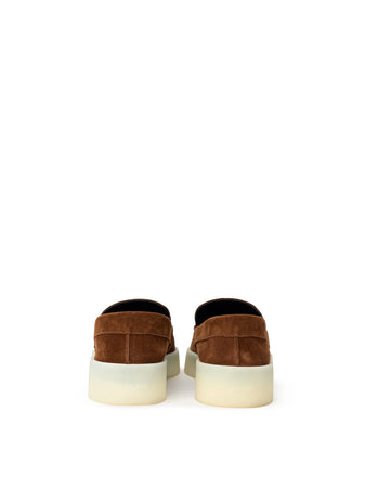 FEAR OF GOD Loafer in Suede Marrone Fear of God da uomo