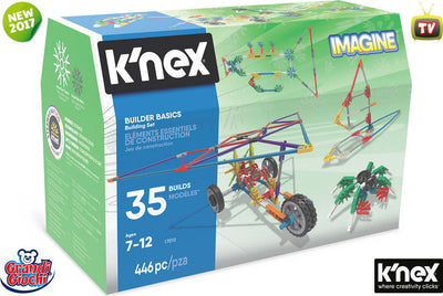 K'nex-Imagine-Builder-basics-446-pezzi-Grandi-Giochi