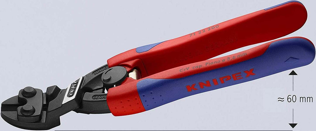 Knipex-71-22-200-SB-Doppia-Leva-Tronchesi-DOP.Leva-B-1853/1,-Multicolore