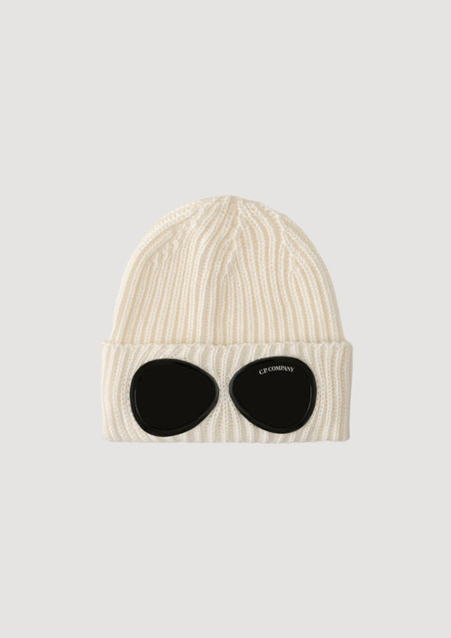 C.P. Company Extra Fine Merino Wool Goggle Beanie da uomo