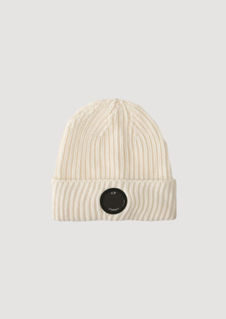 C.P. Company Extra Fine Merino Wool Lens Beanie da uomo