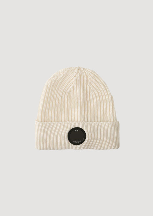 C.P. Company Extra Fine Merino Wool Lens Beanie da uomo
