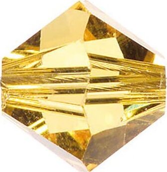 KNORR-PRANDELL---12-PEZZI---PERLA-SWAROVSKI-BICONO-6MM---COLORE-TOPAZIO-CHIARO