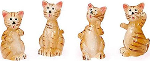 KNORR-PRANDELL---4-PEZZI---DECORAZIONI-IN-RESINA-GATTO-2,5CM