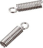 KNORR-PRANDELL---4-PEZZI---ESTREMITA'-A-MOLLA-PER-CHIUSURE-GIOIELLI---SENZA-NIKEL---COLORE-ARGENTO