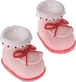 KNORR-PRANDELL---4-PEZZI---SCARPETTE-DECORATIVE-DI-BEBE'---COLORE-ROSA