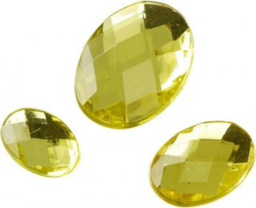 KNORR-PRANDELL---43-PEZZI---PIETRE-GLAMOUR-OVALI-Ø10,18,-28MM---COLORE-GIALLO