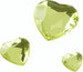 KNORR-PRANDELL---80-PEZZI---CUORI-STRASS-ACRILICO-6,10,14MM---COLORE-GIALLO