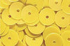 KNORR-PRANDELL---CONFEZIONE-500-PEZZI---PAILLETTES-LISCE-Ø6MM-CON-FORO---COLORE-GIALLO
