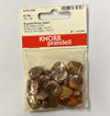 KNORR-PRANDELL---PERLE-DI-CONCHIGLIA-MARRONI-DIAMETRO-14MM-20PZ