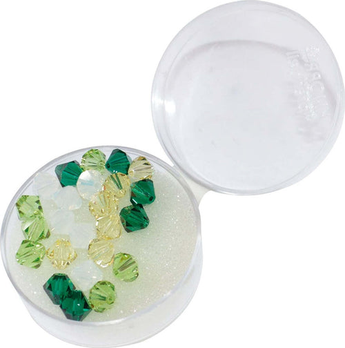 KNORRPRANDELL---MIX-PERLA-DOPPIO-CONO-BIANCO/GIALLO/VERDE-6MM---24PZ