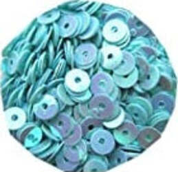 KNORRPRANDELL--PAILLETTE-IRIDESCENTE-TURCHESE-8MM---5GR