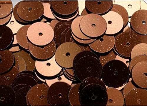 KNORRPRANDELL--PAILLETTE-LISCIO-MARRONE-8MM---5GR