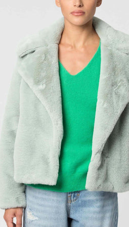 Kocca Giacca Donna Ecopelliccia Dynay Verde Polvere Ai23 Giacca Corta Colletto a Rever Tasche Invisibili E Abbottonatura Nascosta Moda/Donna/Abbigliamento/Giacche e cappotti/Giacche Kanal 32 - Santa Maria di Licodia, Commerciovirtuoso.it