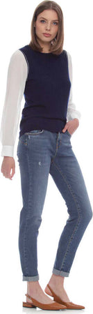 Kocca Maglia Mybon Blu Notte 72274 Ai24 Donna Moda/Donna/Abbigliamento/Maglioni e cardigan/Maglioni Kanal 32 - Santa Maria di Licodia, Commerciovirtuoso.it