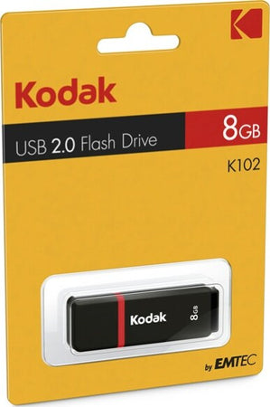Kodak - Memoria Usb 2.0 - EKKMMD8GK102 - 8GB Elettronica/Informatica/Dispositivi archiviazione dati/Dispositivi archiviazione dati esterni/PenDrive Eurocartuccia - Pavullo, Commerciovirtuoso.it