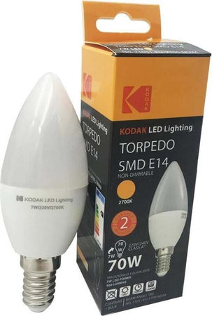 Kodak-Led-Lighting-70wtorpedo-Smd-E14