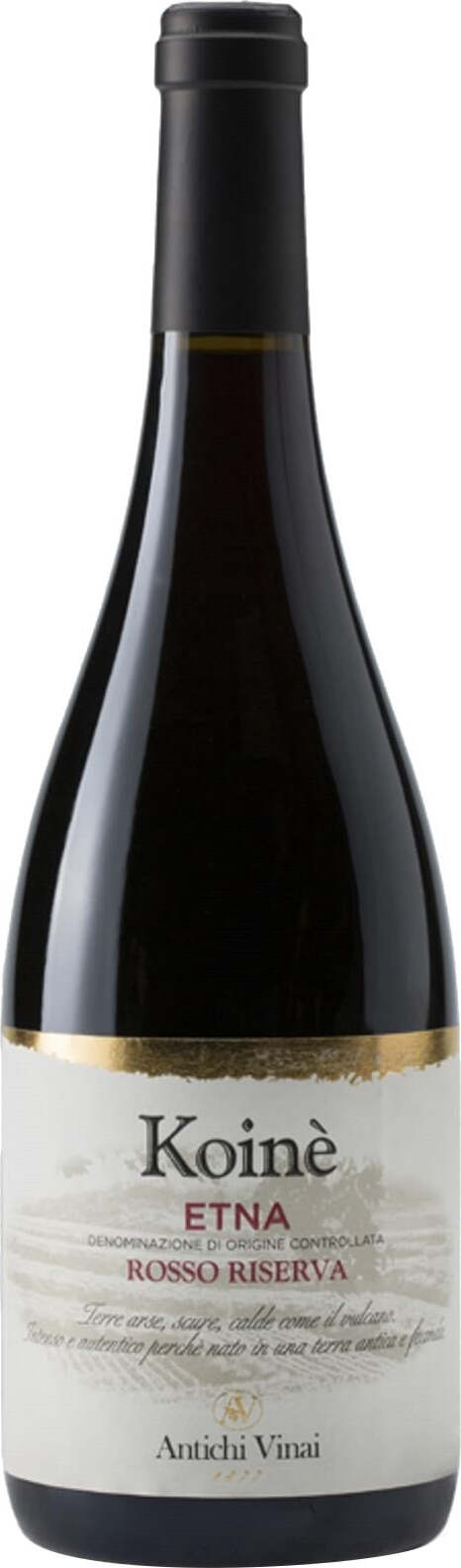 Koinè-(Etna-Rosso-D.O.C.-RISERVA)-Antichi-Vinai