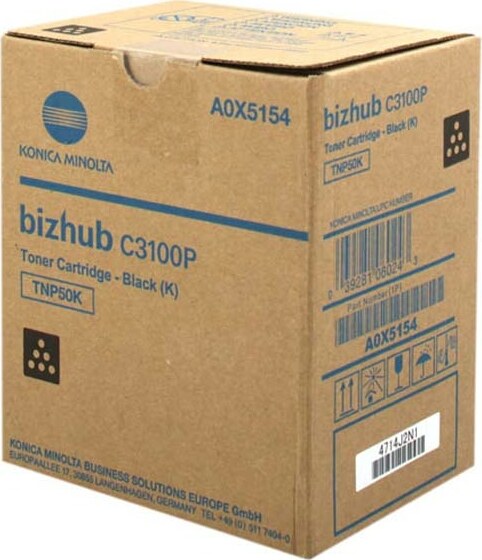 Konica Minolta - Toner - Nero - A0X5154 - 5.000 pag Elettronica/Informatica/Stampanti e accessori/Accessori per stampanti a inchiostro e laser/Cartucce d'inchiostro Eurocartuccia - Pavullo, Commerciovirtuoso.it