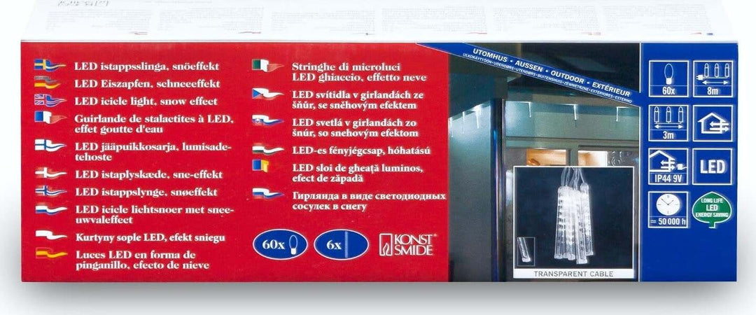 Konstsmide 2765-103 Catena luminosa decorativa 6 Bastoncini luminosi Led Illuminazione/Illuminazione per interni/Illuminazione speciale/Catene luminose Scontolo.net - Potenza, Commerciovirtuoso.it