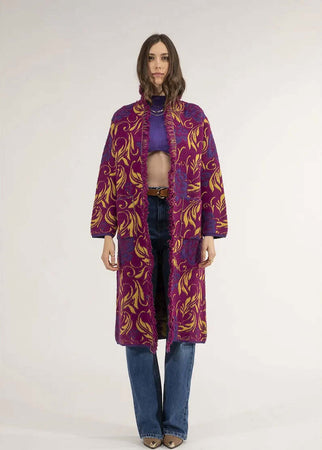 KONTATTO | Giacca fiori Moda/Donna/Abbigliamento/Giacche e cappotti/Cappotti You Store - Messina, Commerciovirtuoso.it