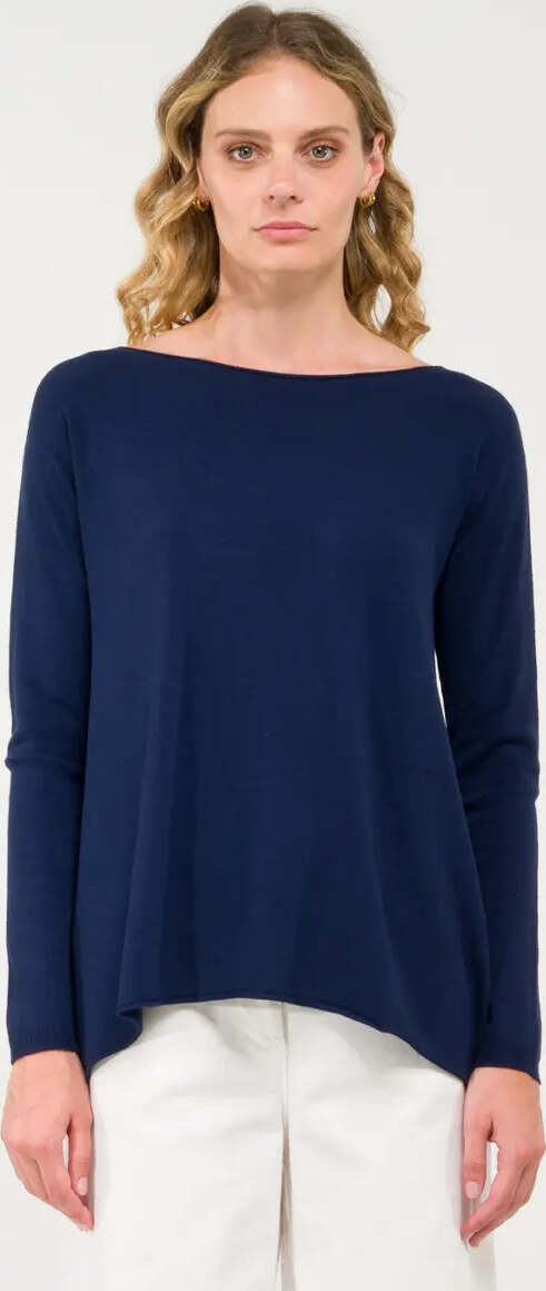 KONTATTO-|-Maglia-barca-spacchi-laterali