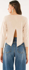 KONTATTO-|-Maglia-con-spacco-schiena