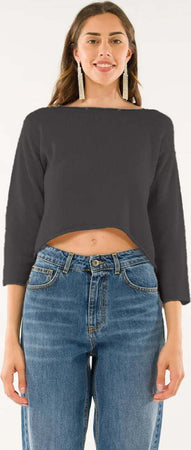 KONTATTO-|-Maglia-con-spacco-schiena