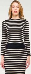 KONTATTO-|-Maglia-girocollo-a-righe