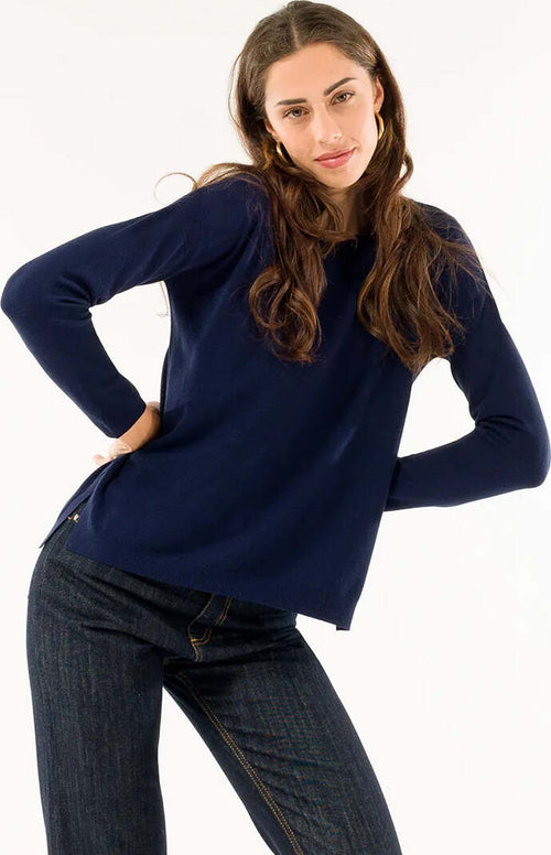 KONTATTO-|-Maglia-spacchi-laterali