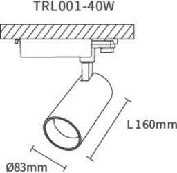 KOSOOM FARETTO A BINARIO 40W NERO - LUCE NATURALE - | T0119N Illuminazione/Illuminazione per interni/Lampadari lampade a sospensione e plafoniere/Faretti da soffitto Zencoccostore - Formia, Commerciovirtuoso.it
