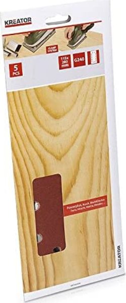 KREATOR---5-PEZZI---FOGLI-DI-CARTA-ABRASIVA-RETTANGOLARI-PER-LEGNO-93x185MM-G.240