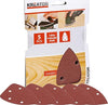 KREATOR---5-PEZZI---FOGLI-DI-CARTA-ABRASIVA-TRIANGOLARE-PER-LEGNO-G.-40---PER-LEVIGATRICE-PALMARE